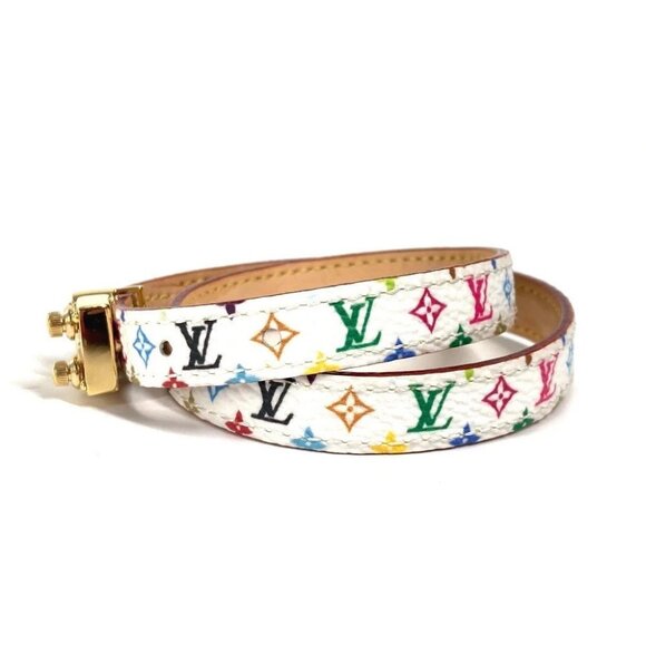LOUIS VUITTON M8966E Takashi Murakami Bracelet-LV Signature Double bracelet - Picture 4 of 14